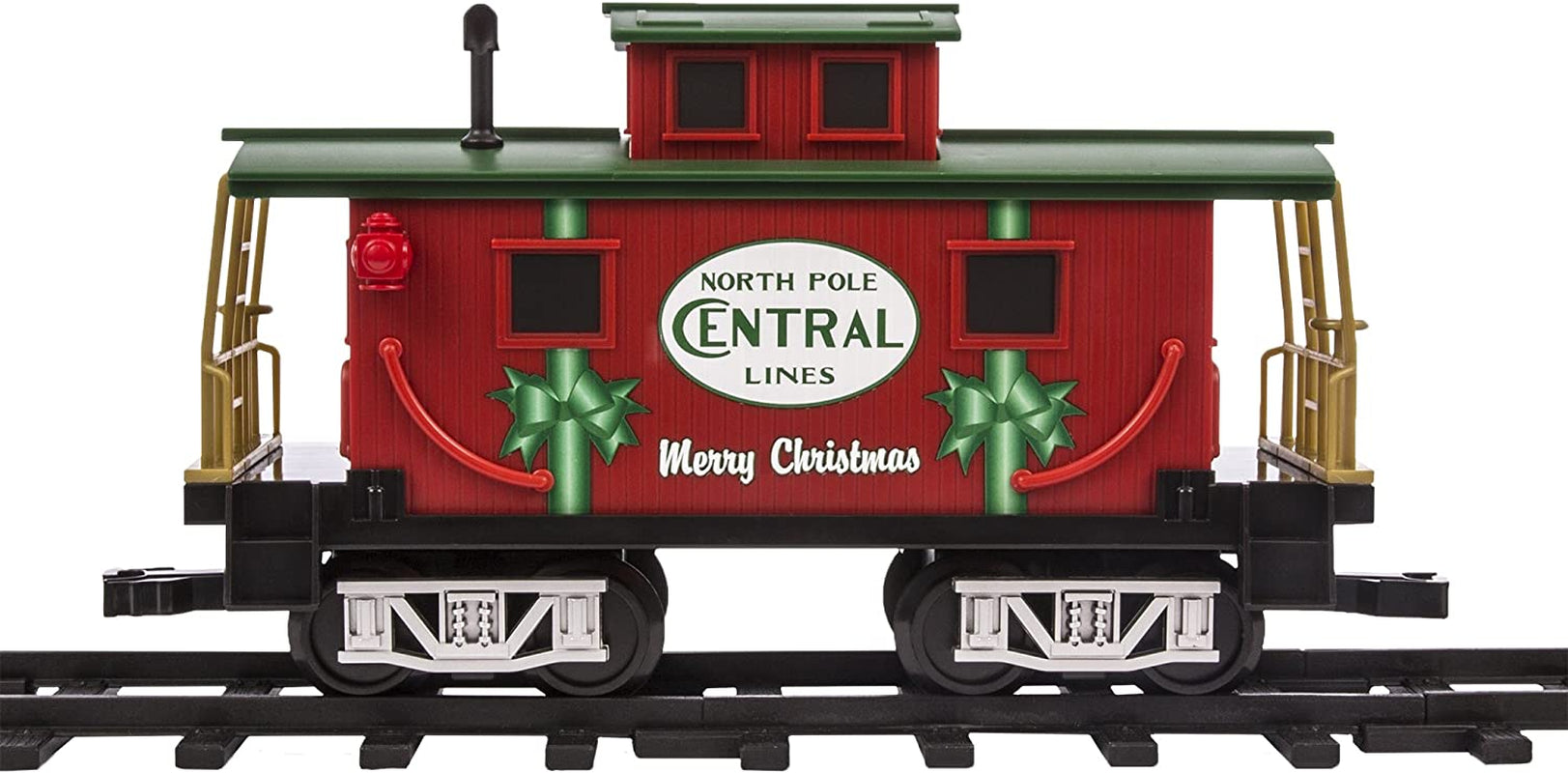 Lionel North Pole Central Ready-To-Play Freight Set, Battery-Powered Model Train Set with Remote Multi, 50 X 73"