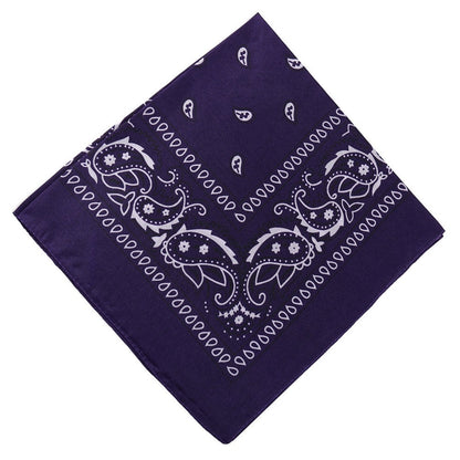 New Bohemian Print Bandana Hair Bands for Women Girls Square Scarf Turban Multifunctional Headband Hair Accessories Headwear