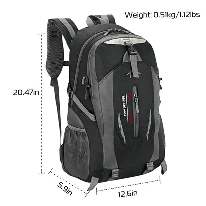 36L Outdoor Backpack Waterproof Daypack Travel Knapsack