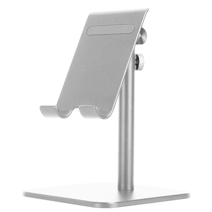 Adjustable Cell Phone Tablet Stand Desktop Holder Mount Bracket Dock Fit for iPad Kindle iPhone Aluminum Alloy