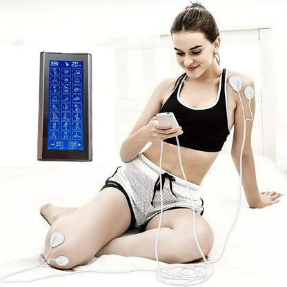 Rechargeable TENS Unit Muscle Stimulator, Dual Channel Electric Pain Relieving Pulse Devices With 36 Massage Modes Muscle Stimulator, Make You More Relaxed Physically And Mentally