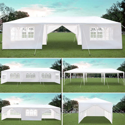 10x30 Gazebo Party Tent with 8 Side Walls