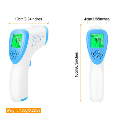 Digital Infrared Thermometer Non-contact Forehead Body Thermometer Surface Room Instant Accurate Reading