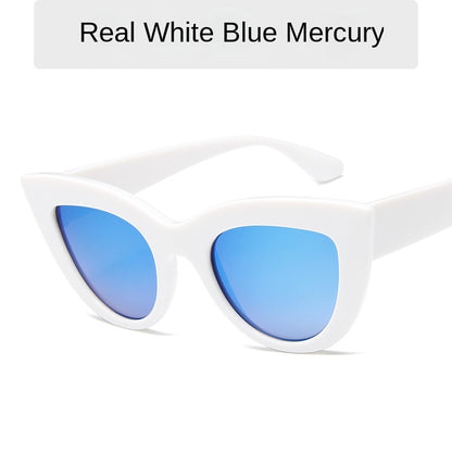 fashion cat's eye sunglasses Fashion women's large frame sunglasses Fast selling cross-border sunglasses