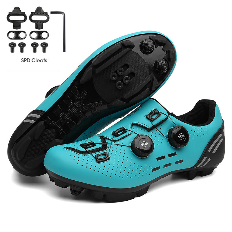 Road Bike Shoes Carbon Men Cycling Sneaker Mtb Self-Locking Cleats Bicycle Shoes Flat Speed Sneaker Women Racing Biking Footwear