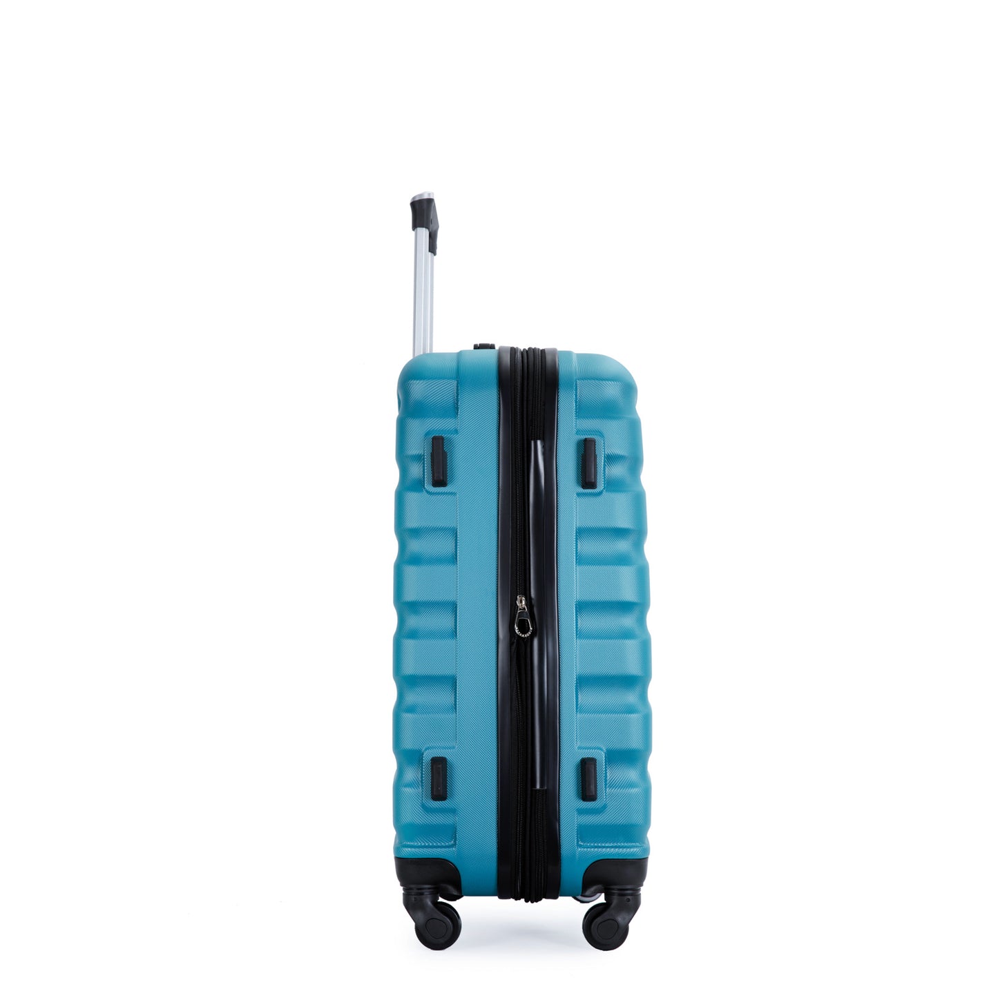 Expandable 3 Piece Luggage Sets ABS Lightweight Suitcase with Two Hooks;  Spinner Wheels;  TSA Lock;  (20/24/28)