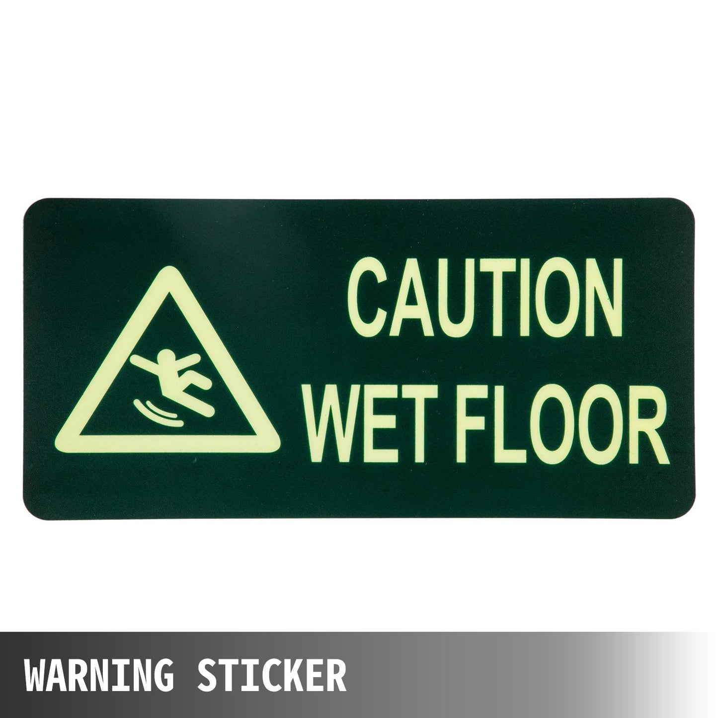 VEVOR 10 Pack Floor Safety Cone 26-Inch Yellow Caution Wet Floor Sign 4 Sided Floor Wet Sign Public Safety Wet Floor Cones Bilingual Wet Sign for Indoors and Outdoors