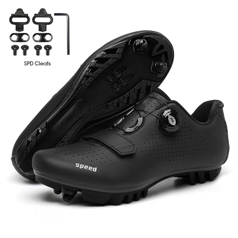 Road Bike Shoes Carbon Men Cycling Sneaker Mtb Self-Locking Cleats Bicycle Shoes Flat Speed Sneaker Women Racing Biking Footwear