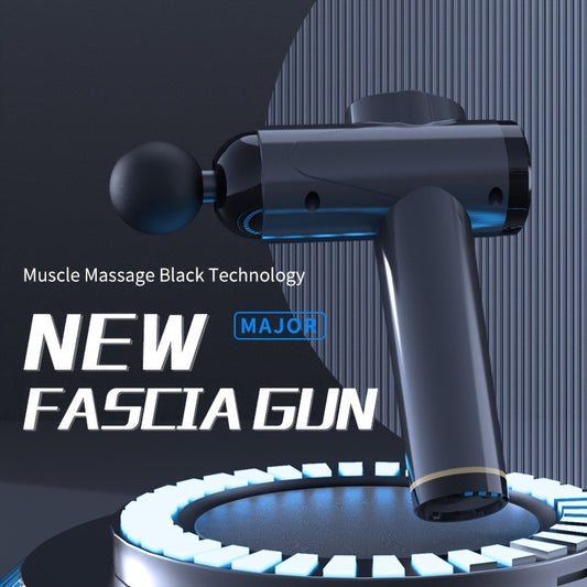 1pc High Frequency Massage Gun Professional Muscle Relaxation Fitness Relaxation Electric Massager With Portable Bag Therapy Fascia Gun