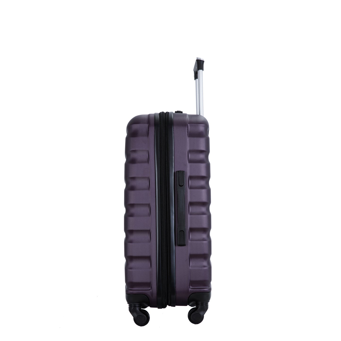 Expandable 3 Piece Luggage Sets ABS Lightweight Suitcase with Two Hooks;  Spinner Wheels;  TSA Lock;  (20/24/28)