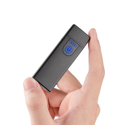 Touch Sensing USB Charging Lighter; Mini Electric Cigarette Lighter Arc Rechargeable USB Windproof Device; Gifts For Dad; Husband; Father's Day