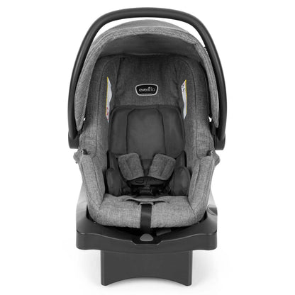 Omni Plus Modular Travel System with LiteMax Sport Rear-Facing Infant Car Seat, Mylar Gray