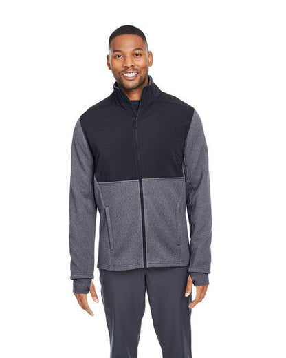 Men's Pursuit Jacket - BLACK HTHR/ BLK - S