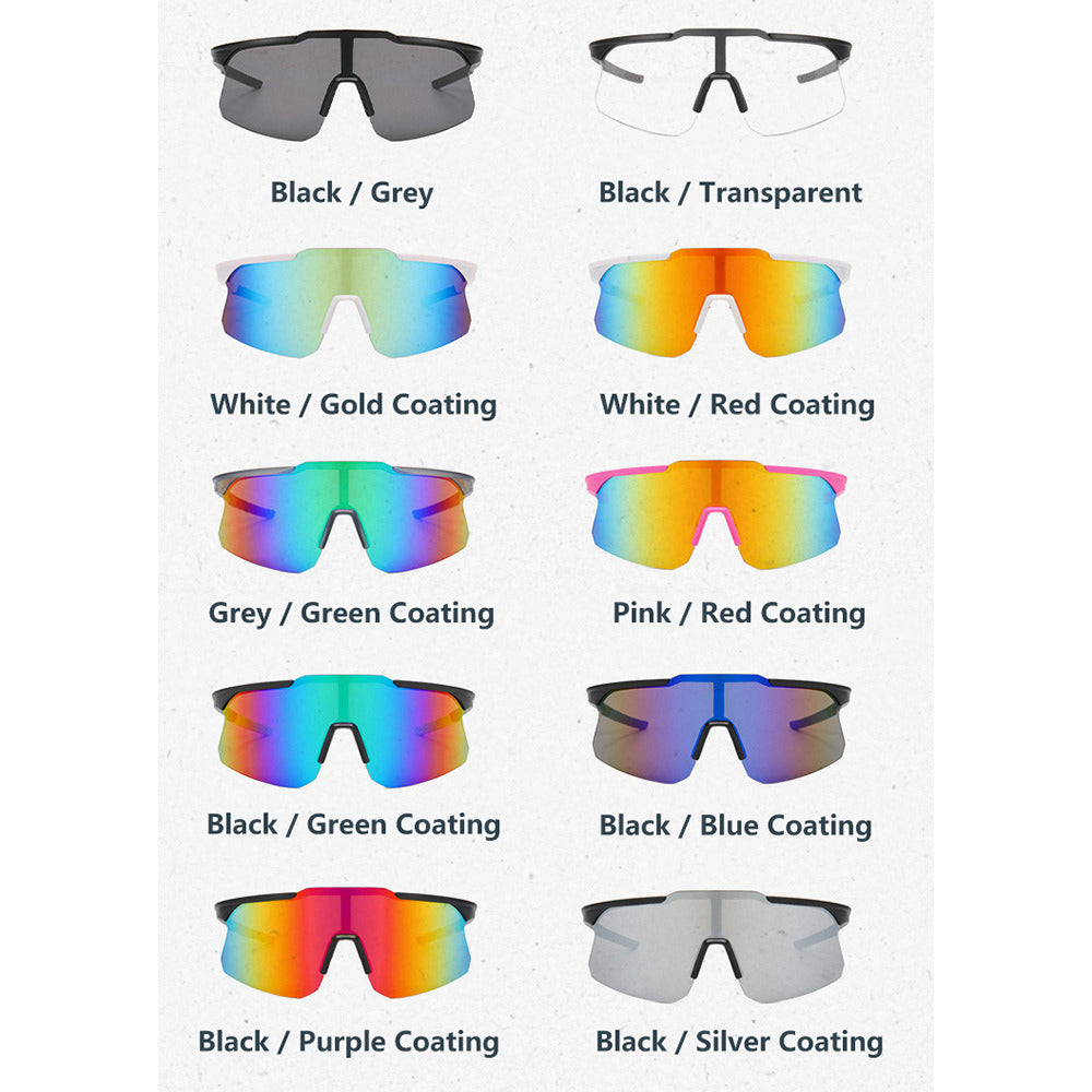 Riding Cycling Sunglasses Sports Bicycle Glasses Goggles Mountain Bike Glasses Men's Women outdoor Lens UV400 Eyewear