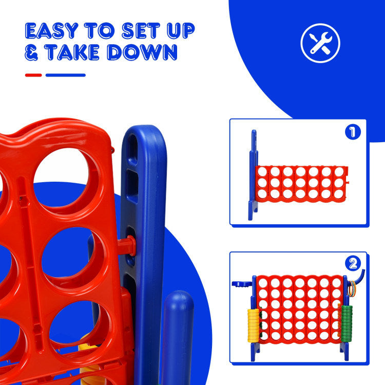 2.5 Feet 4-to-Score Giant Game Set