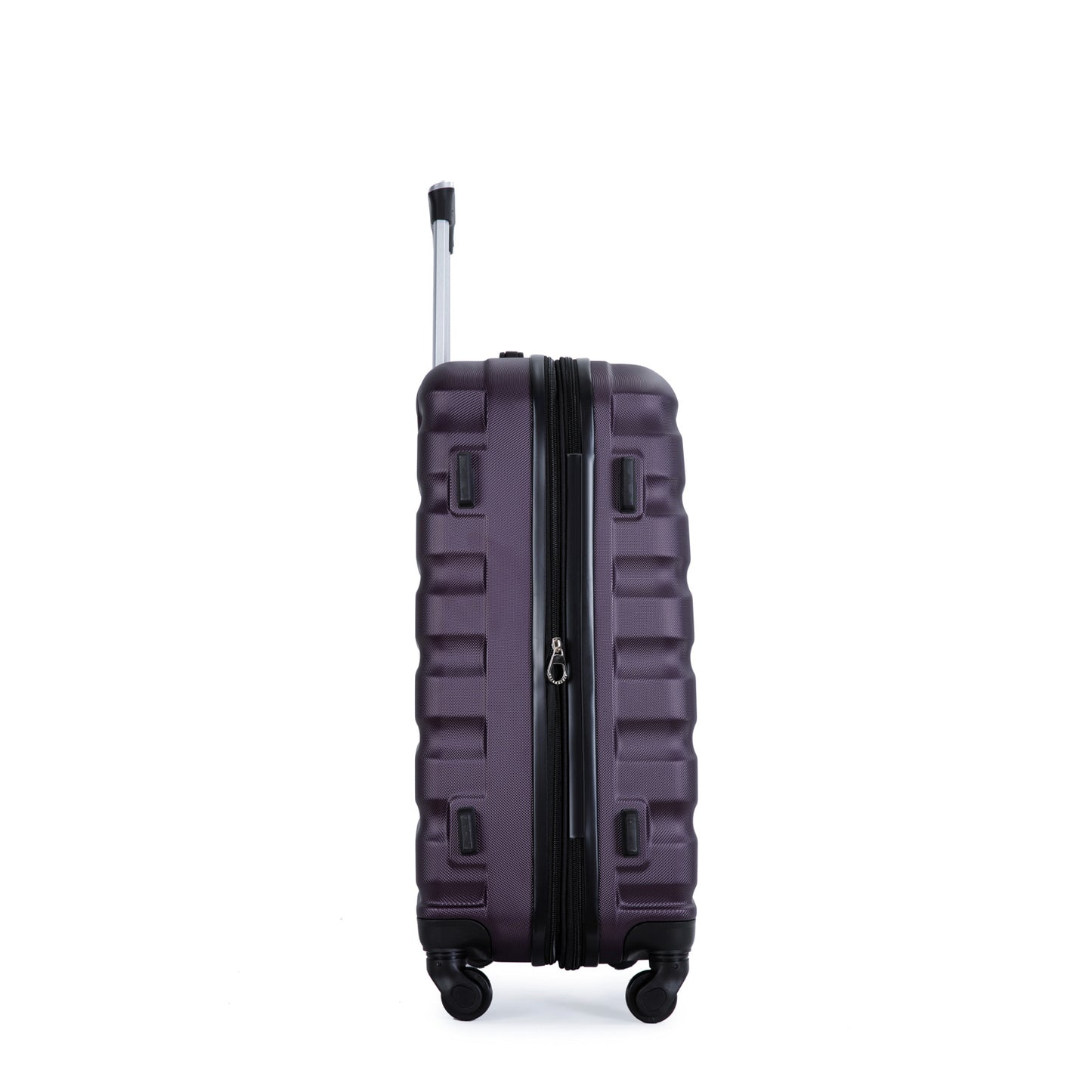 Expandable 3 Piece Luggage Sets ABS Lightweight Suitcase with Two Hooks;  Spinner Wheels;  TSA Lock;  (20/24/28)