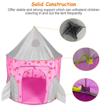 3 In 1 Child Crawl Tunnel Tent Kids Play Tent Ball Pit Set Foldable Children Play House Pop-up Kids Tent w/Storage Bag