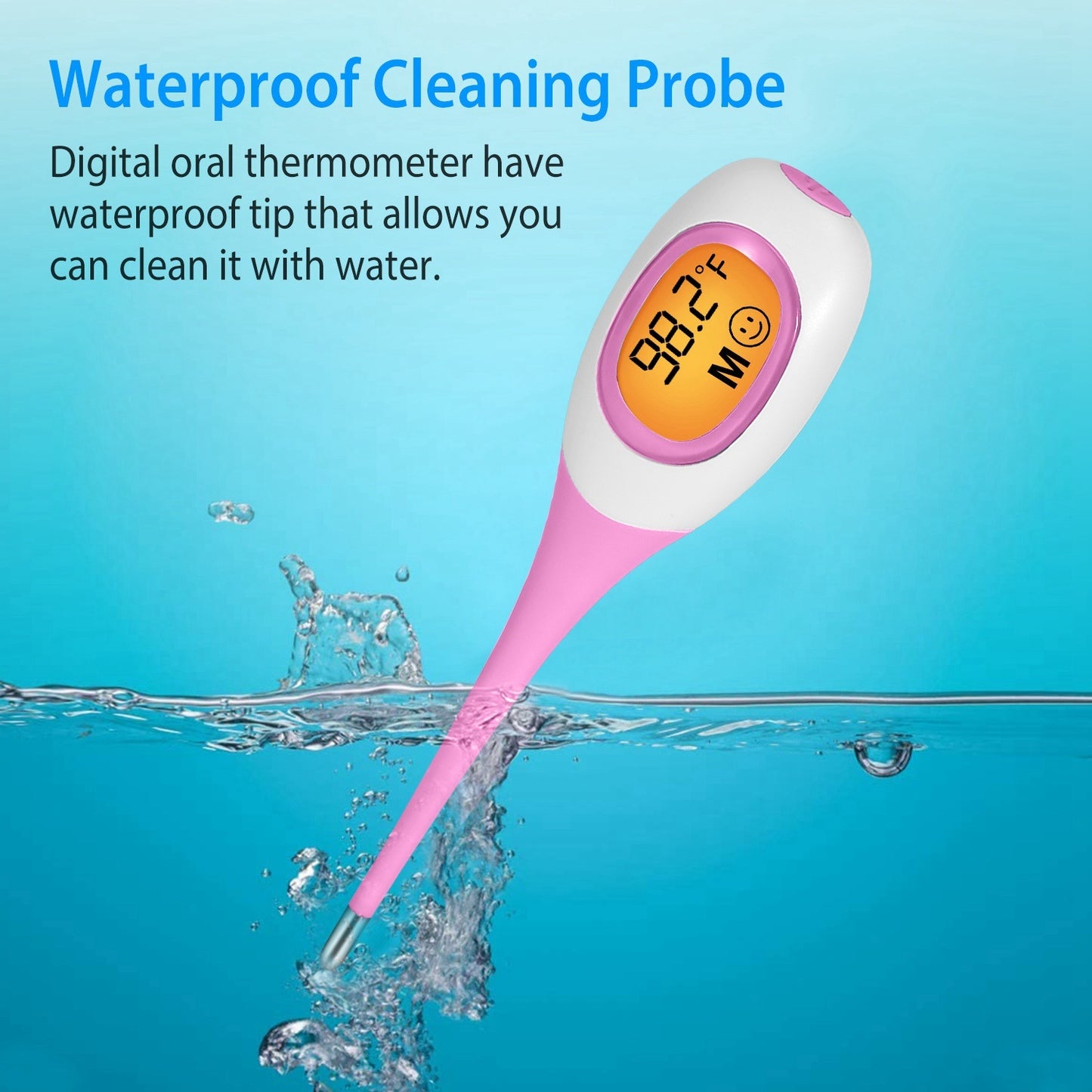 Oral Thermometer Body Thermometer Oral Rectal Underarm Temperature Thermometer