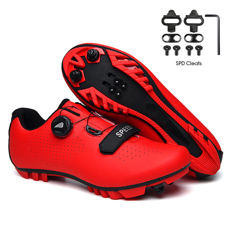 Road Bike Shoes Carbon Men Cycling Sneaker Mtb Self-Locking Cleats Bicycle Shoes Flat Speed Sneaker Women Racing Biking Footwear