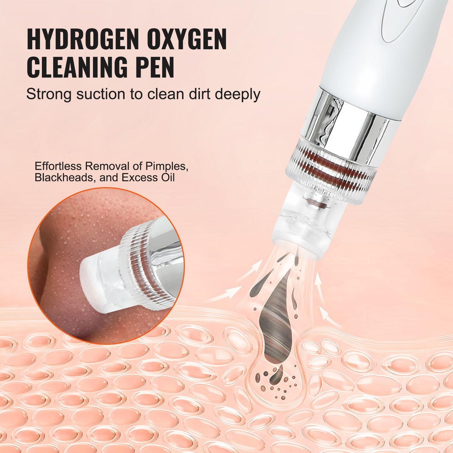 VEVOR Hydrogen Oxygen Facial Machine, Professional Hydrafacial Machine for Spa, Hydro Facial Cleansing Rejuvenation Machine