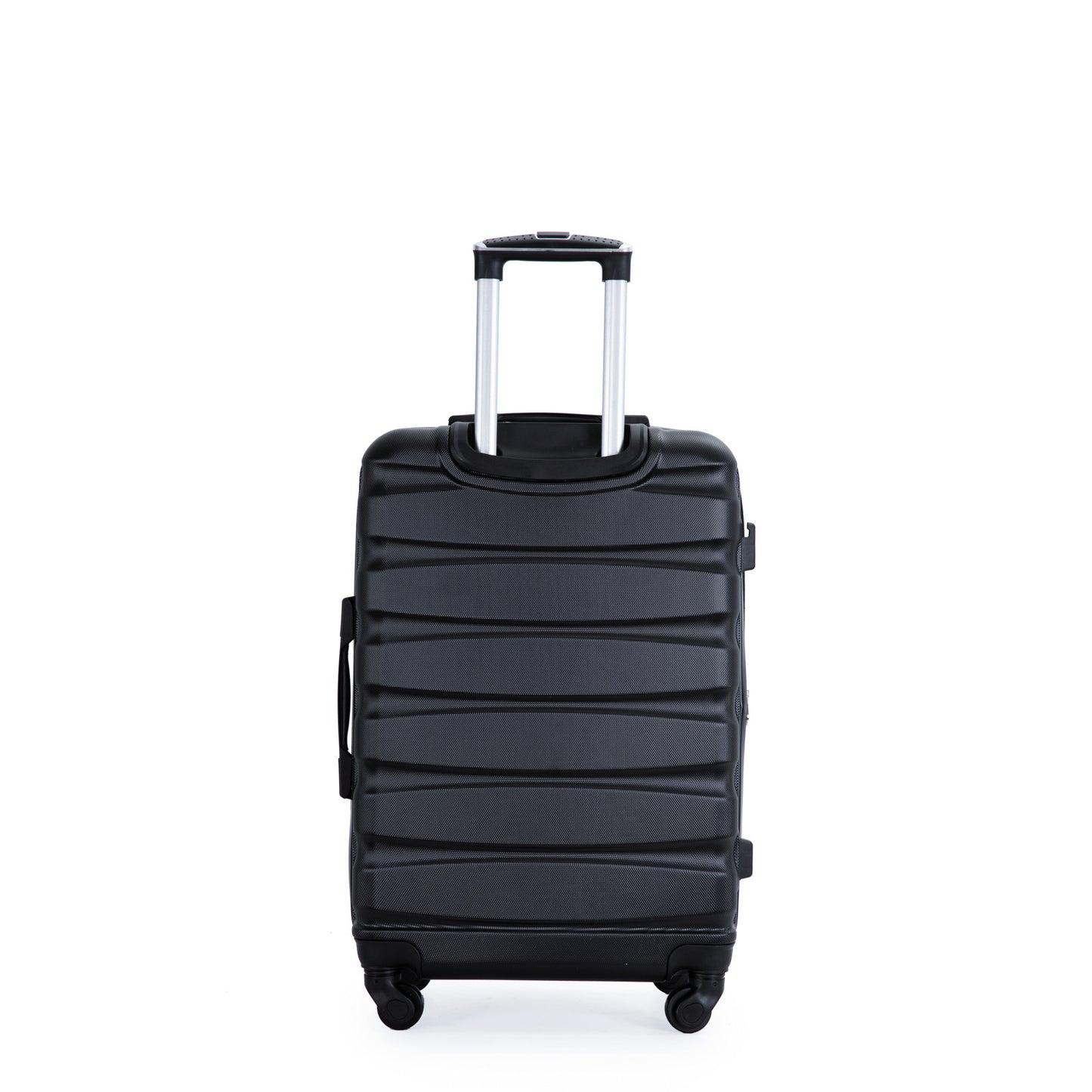 Expandable 3 Piece Luggage Sets ABS Lightweight Suitcase with Two Hooks;  Spinner Wheels;  TSA Lock;  (20/24/28)