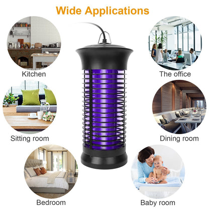 Electric Bug Zapper Mosquito Killer UV Light Flying Zapper Insect Killer Lamps Pest Fly Trap