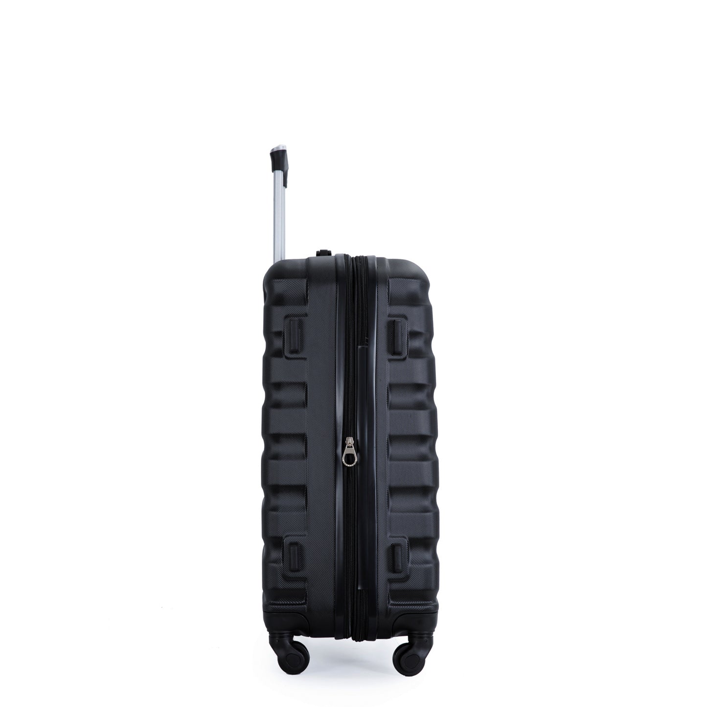 Expandable 3 Piece Luggage Sets ABS Lightweight Suitcase with Two Hooks;  Spinner Wheels;  TSA Lock;  (20/24/28)