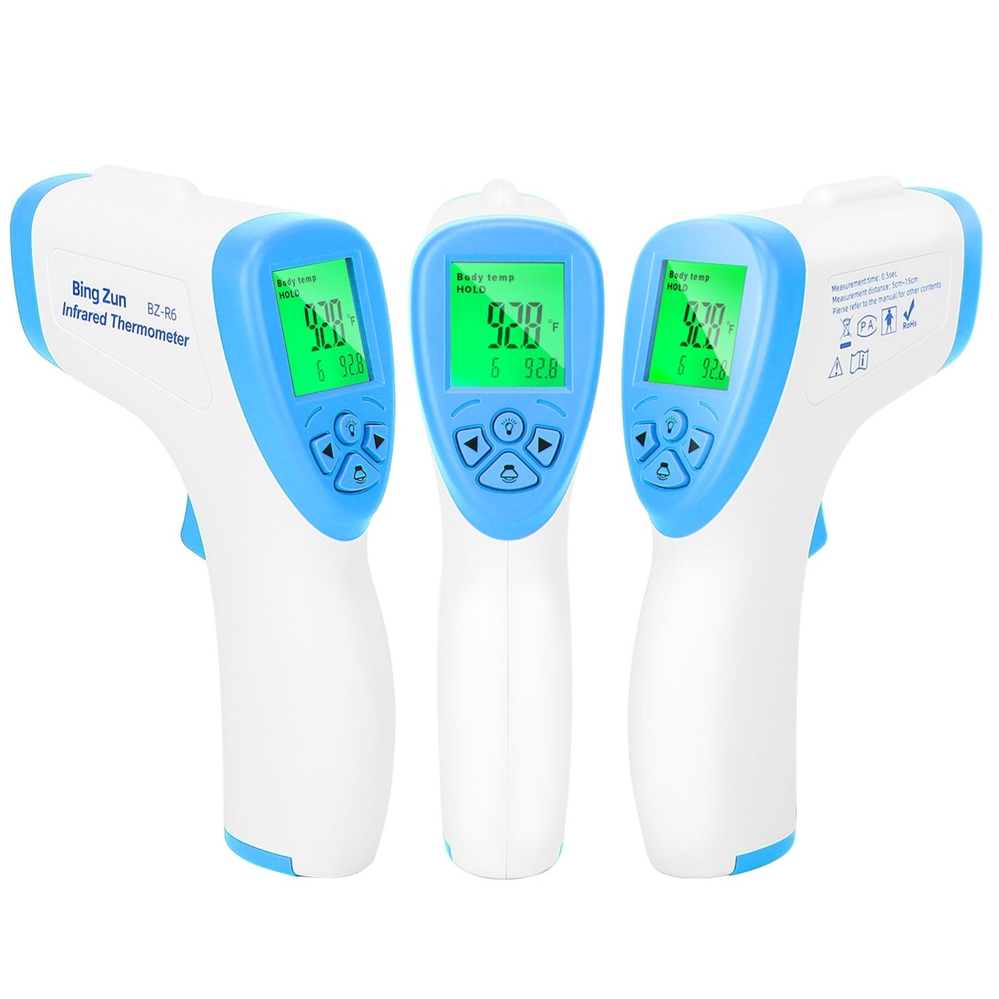 Digital Infrared Thermometer Non-contact Forehead Body Thermometer Surface Room Instant Accurate Reading