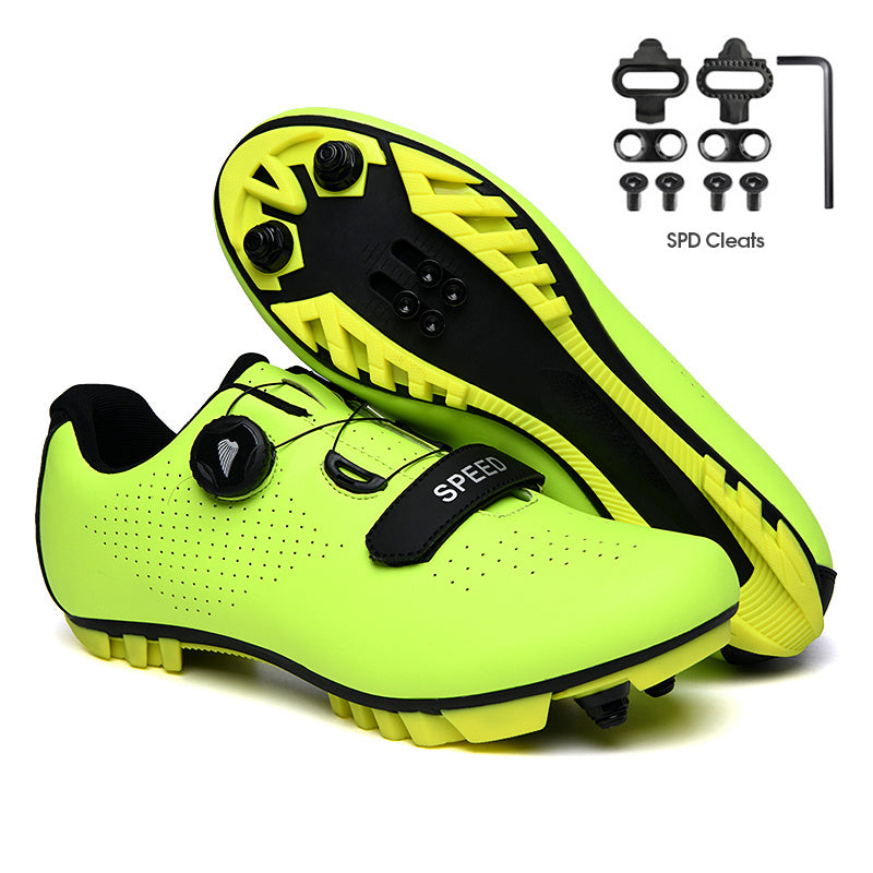 Road Bike Shoes Carbon Men Cycling Sneaker Mtb Self-Locking Cleats Bicycle Shoes Flat Speed Sneaker Women Racing Biking Footwear